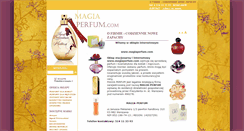 Desktop Screenshot of magiaperfum.com