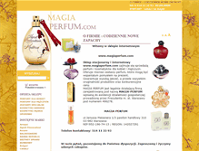 Tablet Screenshot of magiaperfum.com